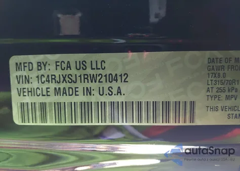 2024 Jeep Wrangler 4-Door Rubicon 392 4X4 из США, поврежденный, VIN 1C4RJXSJ1RW210412